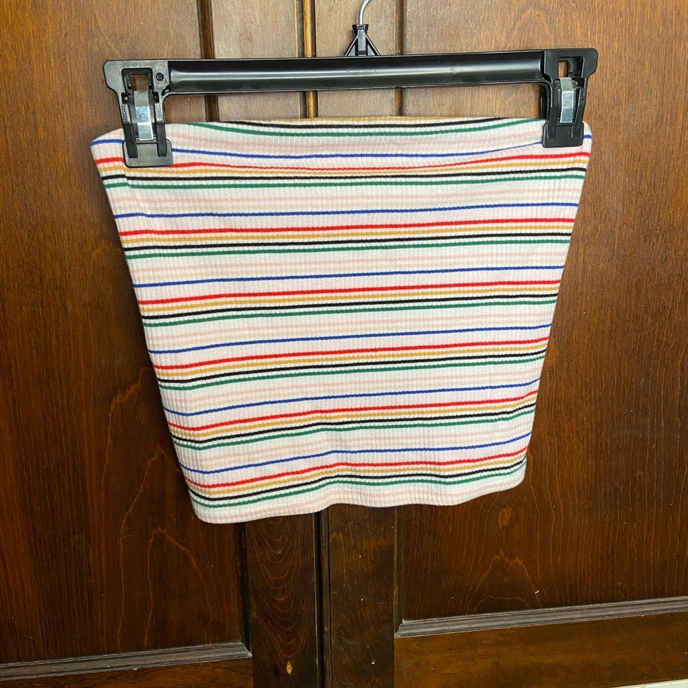 American Eagle Outfitters striped tube top size small. Good condition.